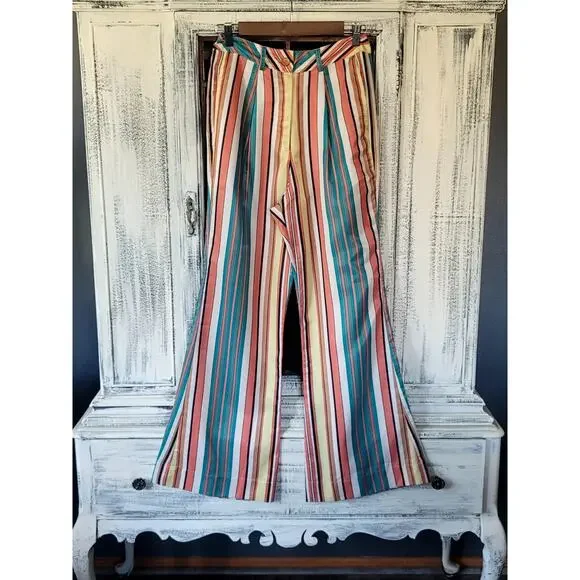 Tiny Camelia Striped Pants - New Size 4 - Picture 6 of 7